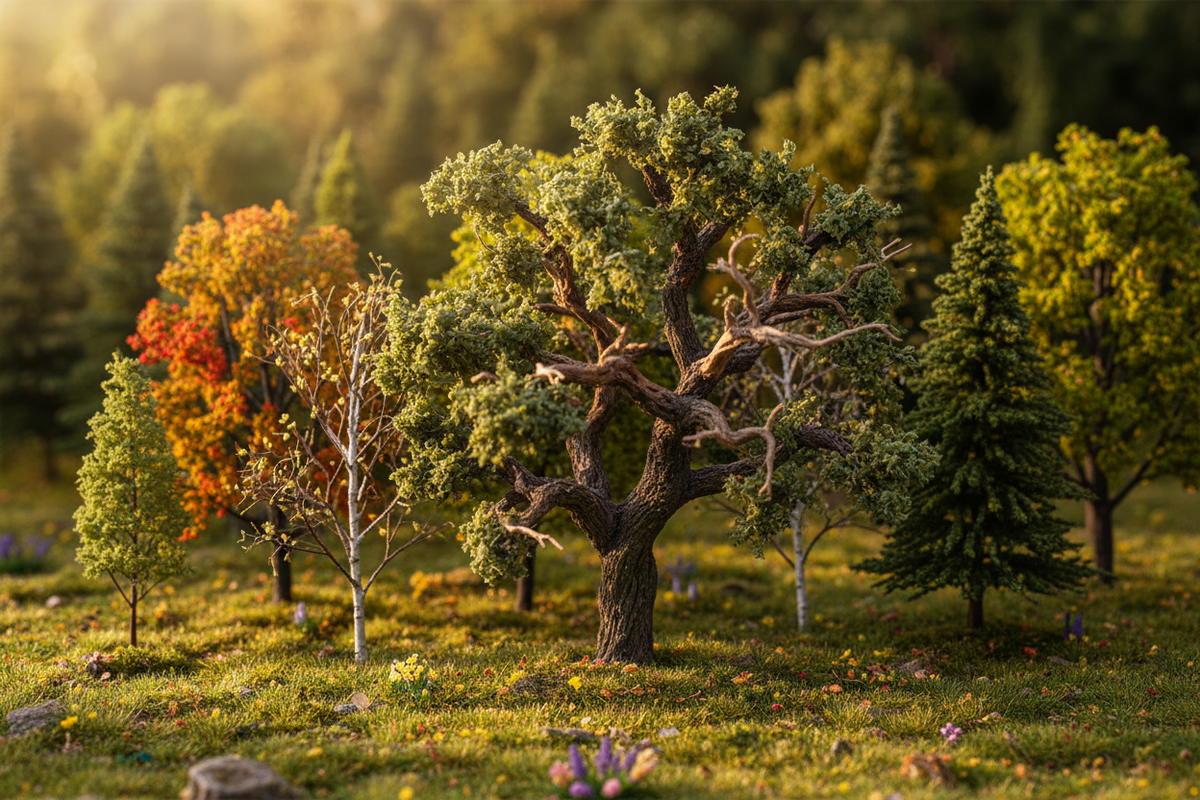 Tree Model Differentation The Ultimate Guide to Making Realistic Model Trees (Step-by-Step Tutor ...