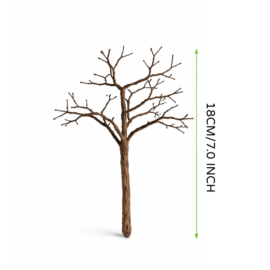 Simulation Iron Wire Tree Trunk/Hand-torn Shrub for Diy Model Making/Micro Landscape/Military Wargaming Scenery/Dioramas Supply