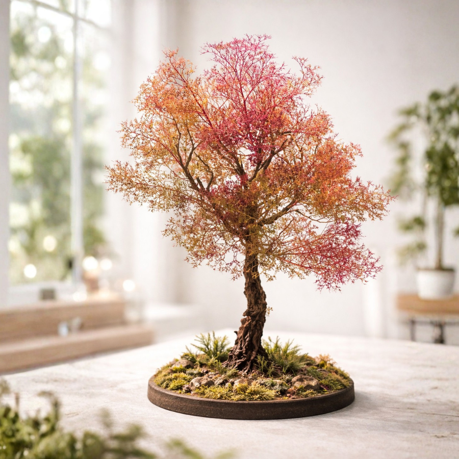 Cuttable Seafoam Tree Branch for Dioramas – Natural HO Scale 1:87 Model Tree Material for Realistic DIY Scenery