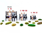 Miniature Grass Tufts Model Military Scene Materials Railway Train Layout Architecture Building Landscape or Diy Model Making