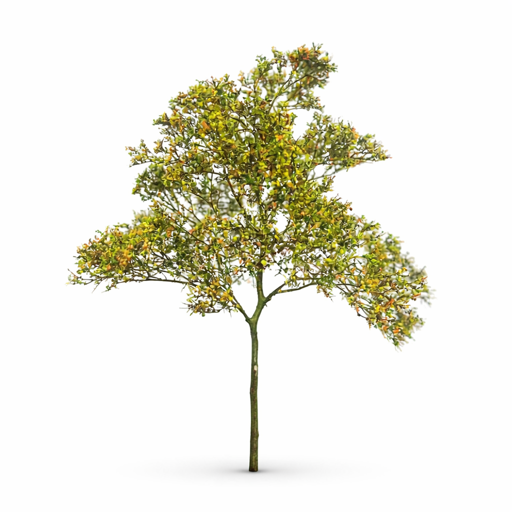Cuttable Seafoam Tree Branch for Dioramas – Natural HO Scale 1:87 Model Tree Material for Realistic DIY Scenery