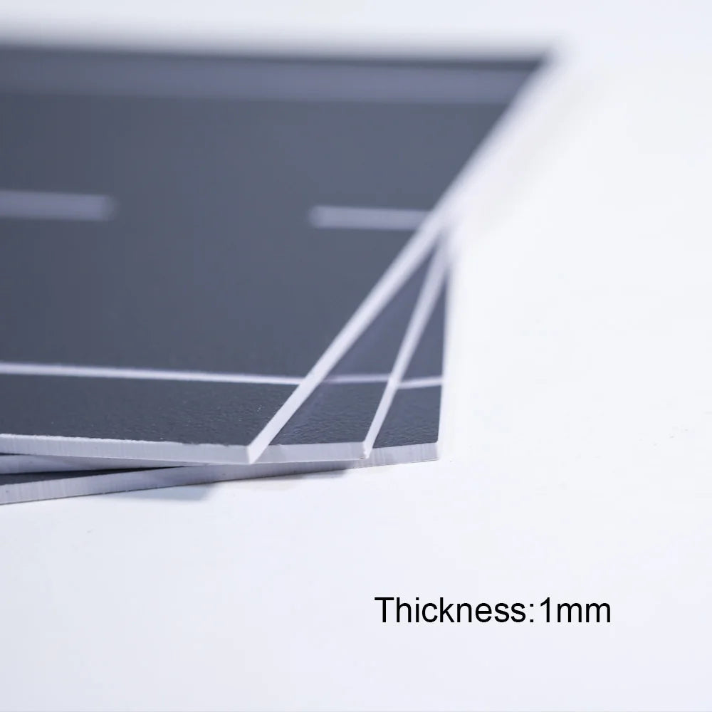 N Scale 1:144 Road Highway Road Scene Rigid Plastic Sand Table Model Building Layout