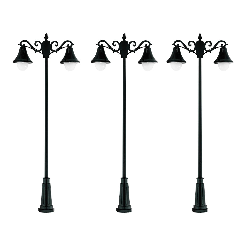 HO N Scale Model Railway Train Lamp Street 12V Led Lights Miniature For Garden Scenery Lanterns Retro landscape