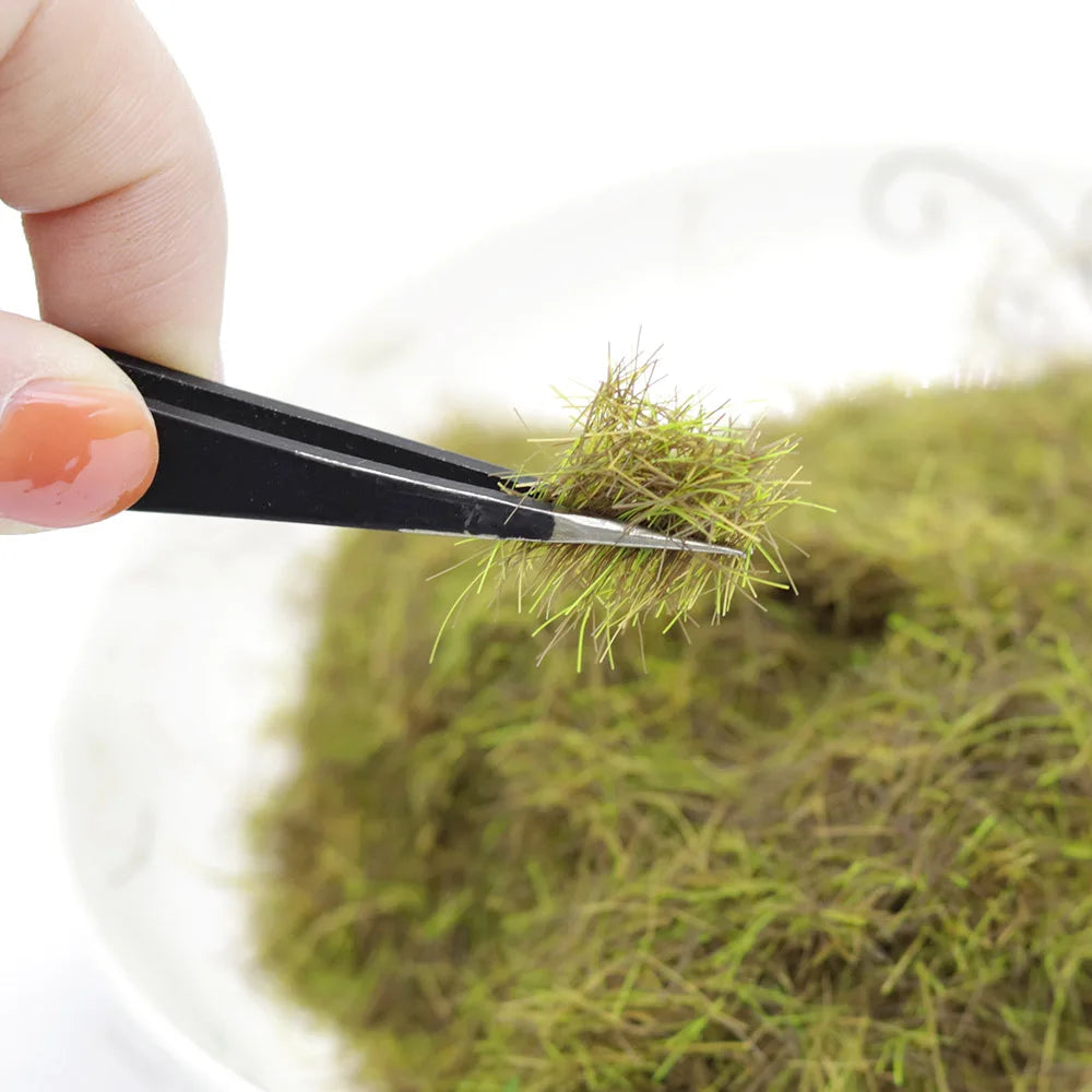 8MM Static Grass Flock Powder Foliage For Railway Artificial Mini Terrain Lawn  Wargame Landscape Scenery Diorama Accessories
