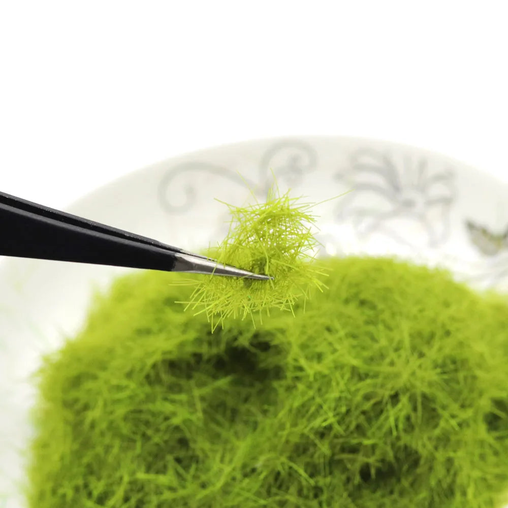 8MM Static Grass Flock Powder Foliage For Railway Artificial Mini Terrain Lawn  Wargame Landscape Scenery Diorama Accessories