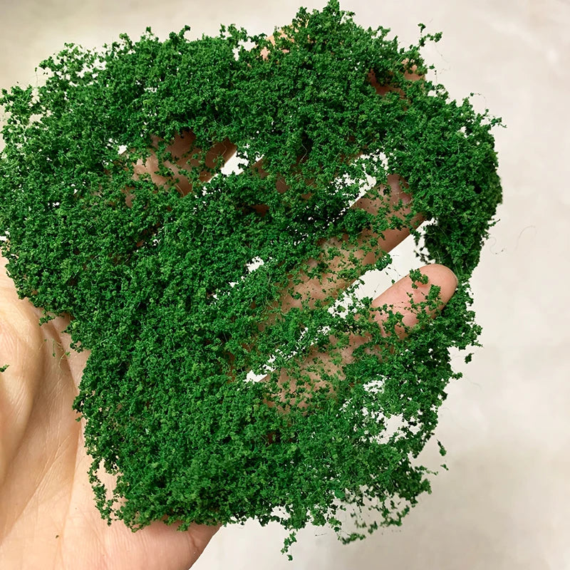 Mesh Tree Powder for Model Making – Sponge Cluster Bushes & Shrubs for Dioramas, Scale Models