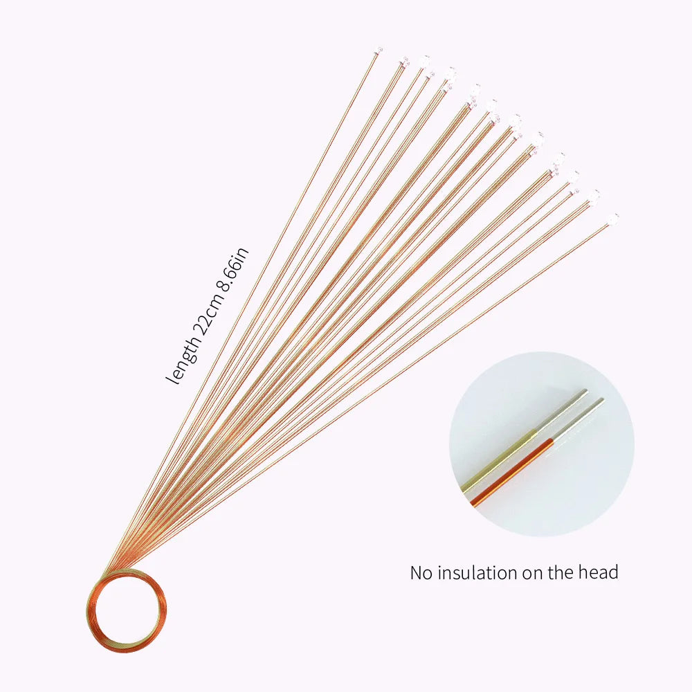 10pcs Ultra Bright 3V Pre Wired Led Diodes Chip Strip Light For diy Modeling Model Train Pre-soldered Micro Litz