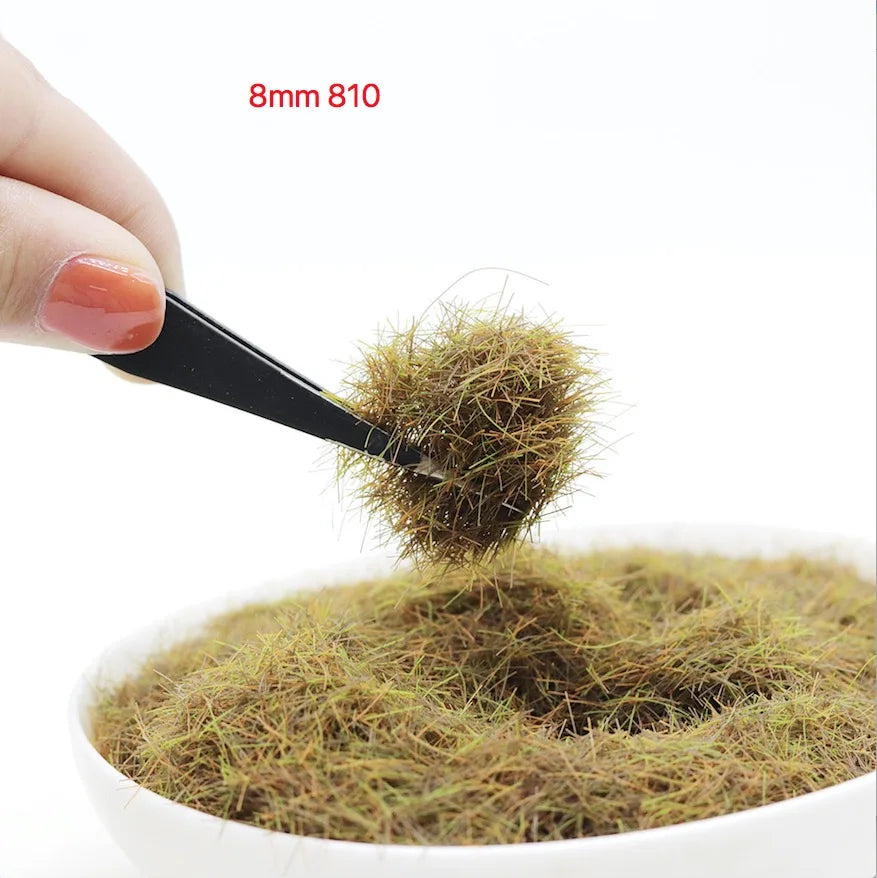 Model Static Grass Flock Powder Foliage For Railway Artificial Mini Terrain Lawn  Wargame Landscape Scenery Diorama Accessories