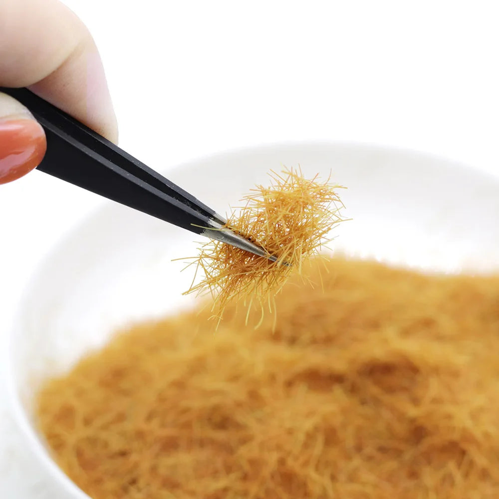 8MM Static Grass Flock Powder Foliage For Railway Artificial Mini Terrain Lawn  Wargame Landscape Scenery Diorama Accessories