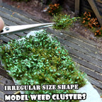 Scene Ground Weeds Vegetation Military For Railway Artificial Mini Terrain Lawn Wargame Landscape Scenery Diorama Accessories