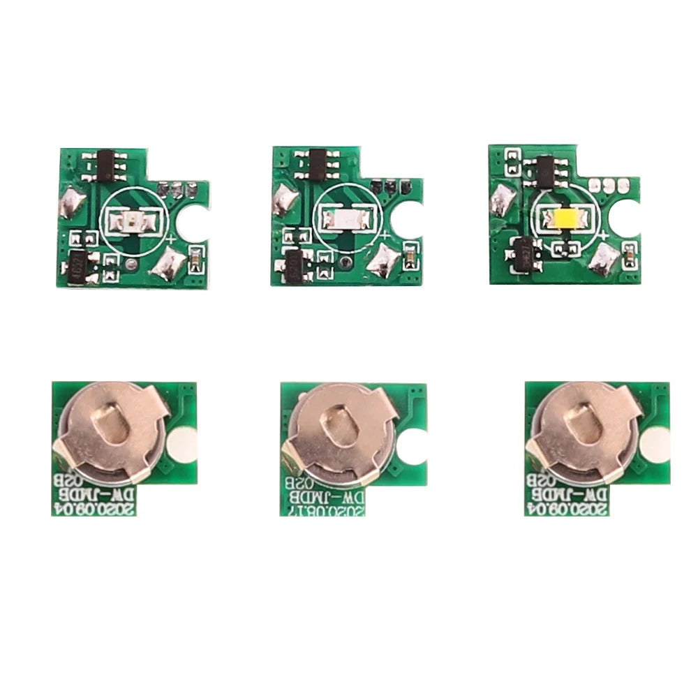 3pcs LED Magnetron Switch Lighting Chip Animation Hand To Do Plus Light Model Toys Wireless LAMP