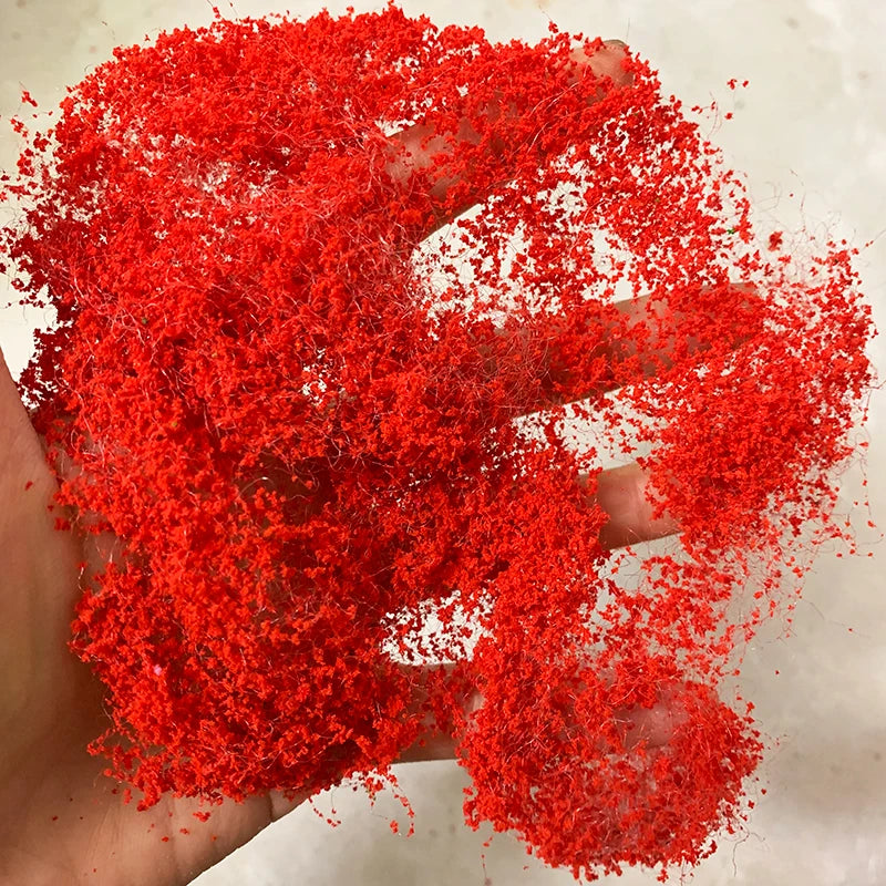 Mesh Tree Powder for Model Making – Sponge Cluster Bushes & Shrubs for Dioramas, Scale Models