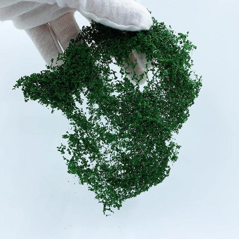 Mesh Tree Powder for Model Making – Sponge Cluster Bushes & Shrubs for Dioramas, Scale Models