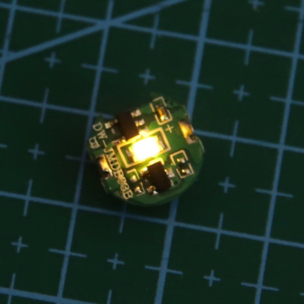 3pcs LED Magnetron Switch Lighting Chip Animation Hand To Do Plus Light Model Toys Wireless LAMP