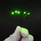 10pcs 3V led micro litz lights for Model train Diorama house Kits DIY Pre-soldered Micro Litz Modeling Cars/Robots