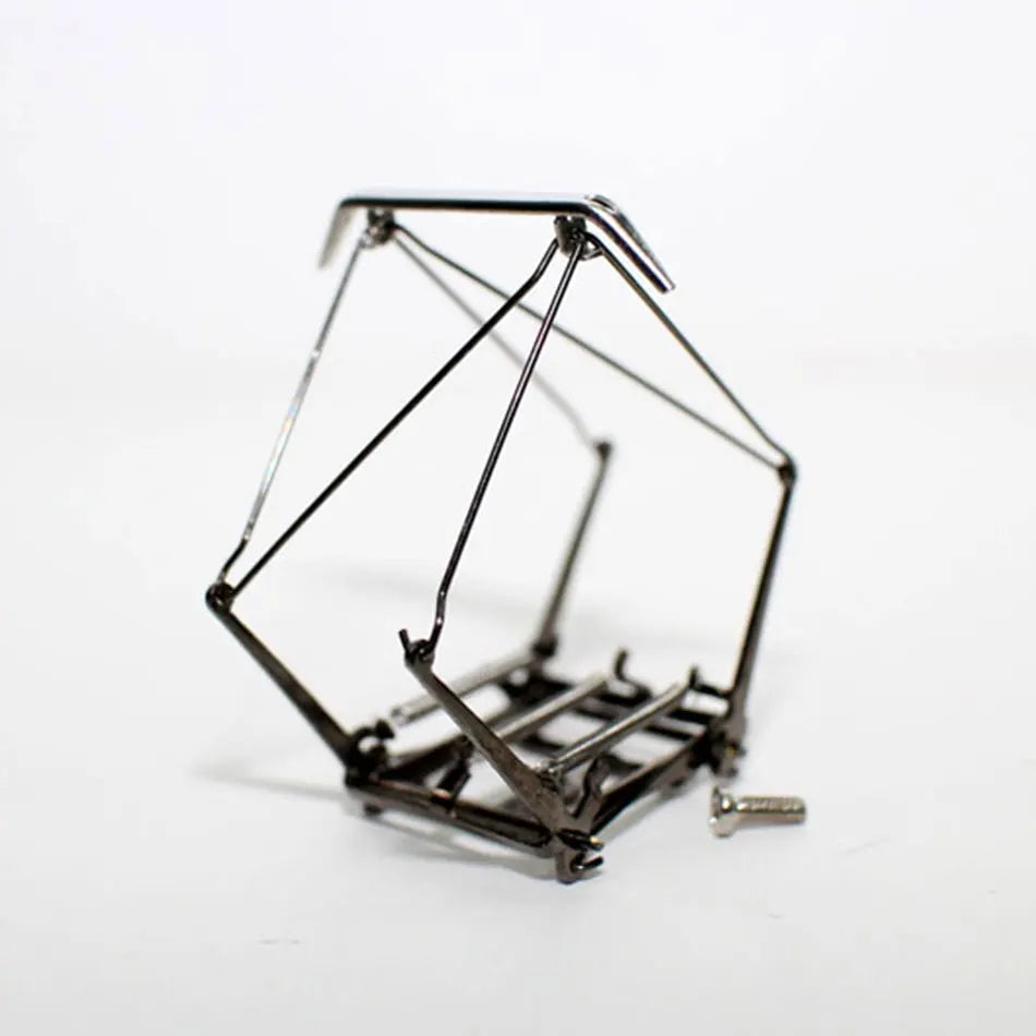 2pcs HO Train 1:87 Electric Traction Locomotive Pantograph Rrm Bow Train Arm Bow Pantograph Accessories Alloy Can Be Powered