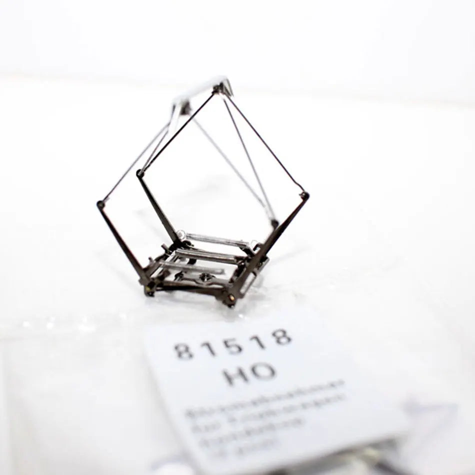 2pcs HO Train 1:87 Electric Traction Locomotive Pantograph Rrm Bow Train Arm Bow Pantograph Accessories Alloy Can Be Powered