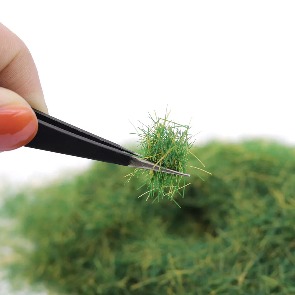 8MM Static Grass Flock Powder Foliage For Railway Artificial Mini Terrain Lawn  Wargame Landscape Scenery Diorama Accessories