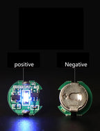 3pcs LED Magnetron Switch Lighting Chip Animation Hand To Do Plus Light Model Toys Wireless LAMP