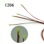 Wired Led SMD 1206 3V Led Lamp Models Train Pre-soldered Micro Litz For Train Railway Landscape Lighting