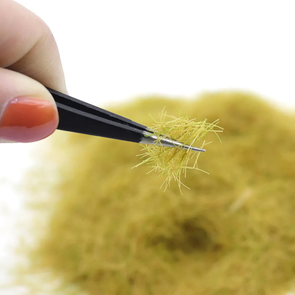 8MM Static Grass Flock Powder Foliage For Railway Artificial Mini Terrain Lawn  Wargame Landscape Scenery Diorama Accessories