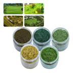 Model Static Grass Flock Powder Foliage For Railway Artificial Mini Terrain Lawn  Wargame Landscape Scenery Diorama Accessories