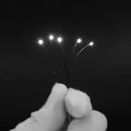 10pcs 3V led micro litz lights for Model train Diorama house Kits DIY Pre-soldered Micro Litz Modeling Cars/Robots