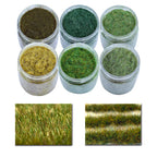 Model Static Grass Flock Powder Foliage For Railway Artificial Mini Terrain Lawn  Wargame Landscape Scenery Diorama Accessories