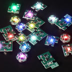 3pcs LED Magnetron Switch Lighting Chip Animation Hand To Do Plus Light Model Toys Wireless LAMP