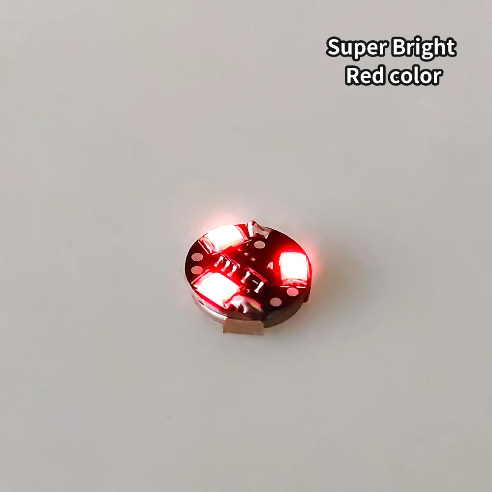 5pcs DIY Model Making 3-LED Magnetic Controlled Light Plus 1pc Free Magnet Switch Model with Added Lights Suitable for Robots