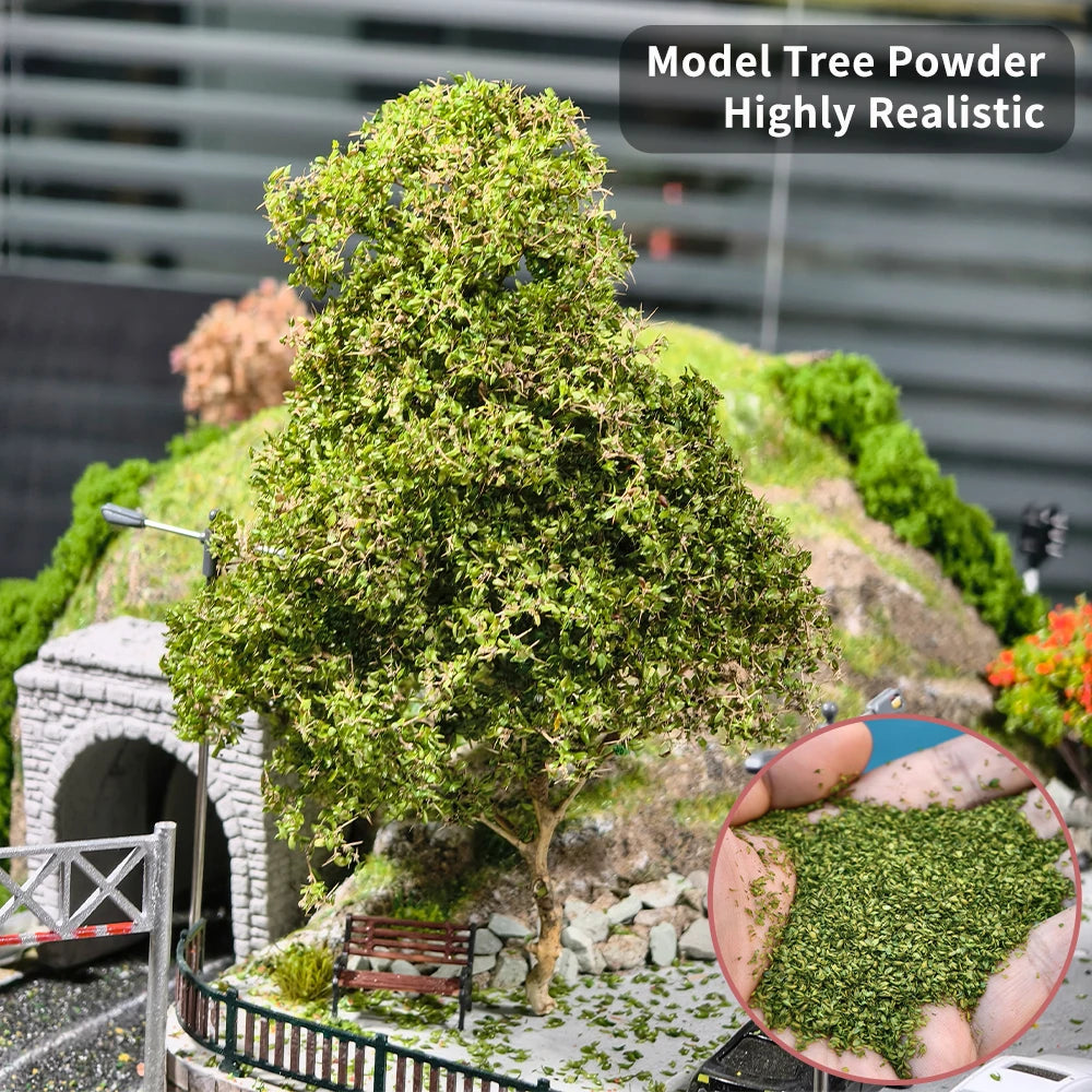 Scale Miniature Model foam Tree, sea trees For Architectural building model Diorama Models,HO N train railway landscape layout