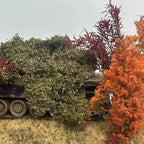 Mini Vine and Flower Model  Artificial Green Plants, Suitable for Model Houses, Landscaping, DIY CRAFT TANK MILITARY DECORATION