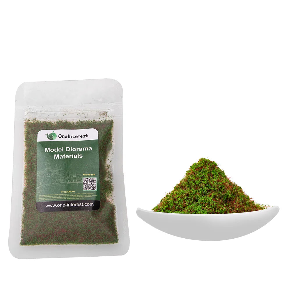 1:87 Scale Terrain Simulation Powder – Static Grass Foliage for Model Train Layouts, Wargames, Dioramas (10g)