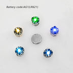 2pcs Magnetic Control Led Lamp Wireless Light Model Toys for Diy Model Making/Cars/House Decoration/Diorama/Robots wtih Battery