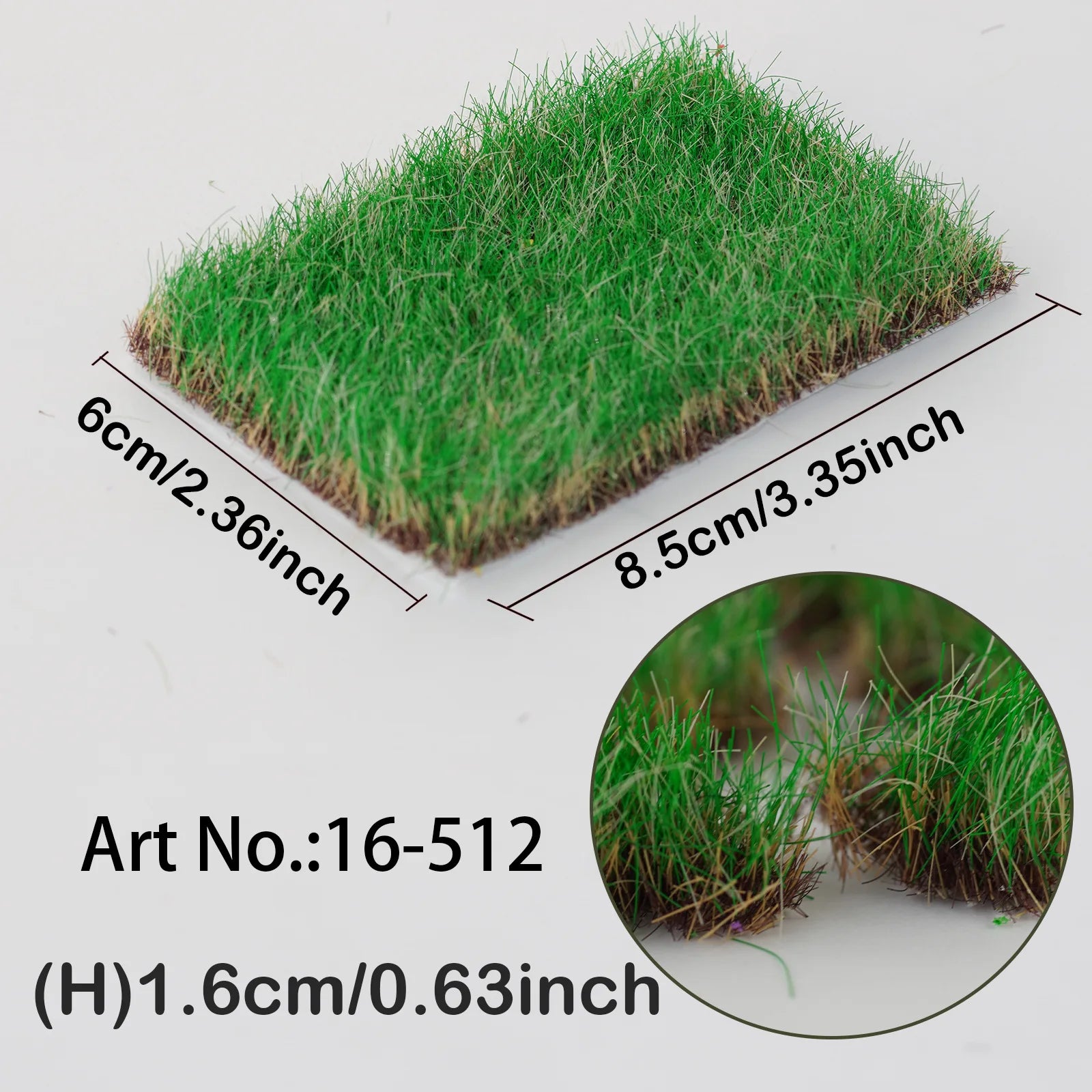 12-16mm  Diorama-Flowers Hand-teared Static-Grass for Model-Train-Scener Wargaming-Terrain Dioramas & DIY Crafts