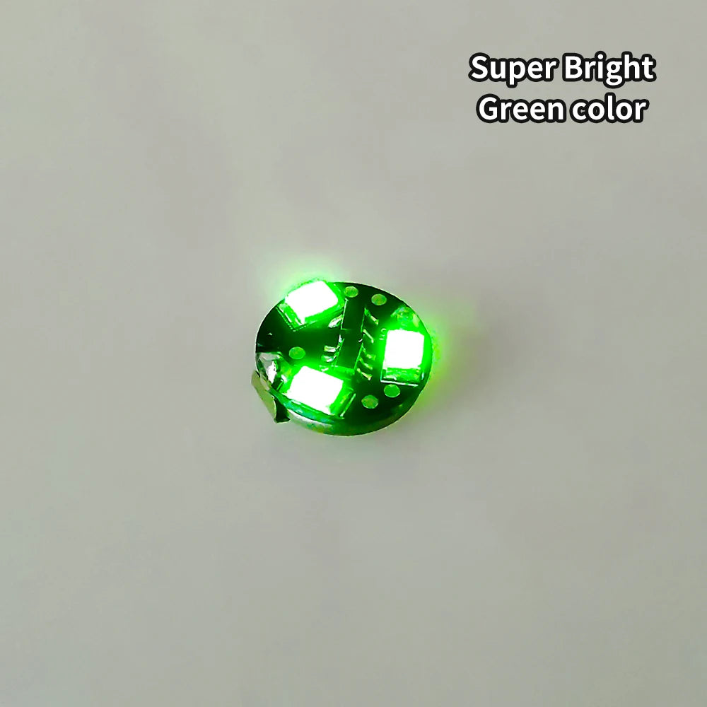 5pcs DIY Model Making 3-LED Magnetic Controlled Light Plus 1pc Free Magnet Switch Model with Added Lights Suitable for Robots