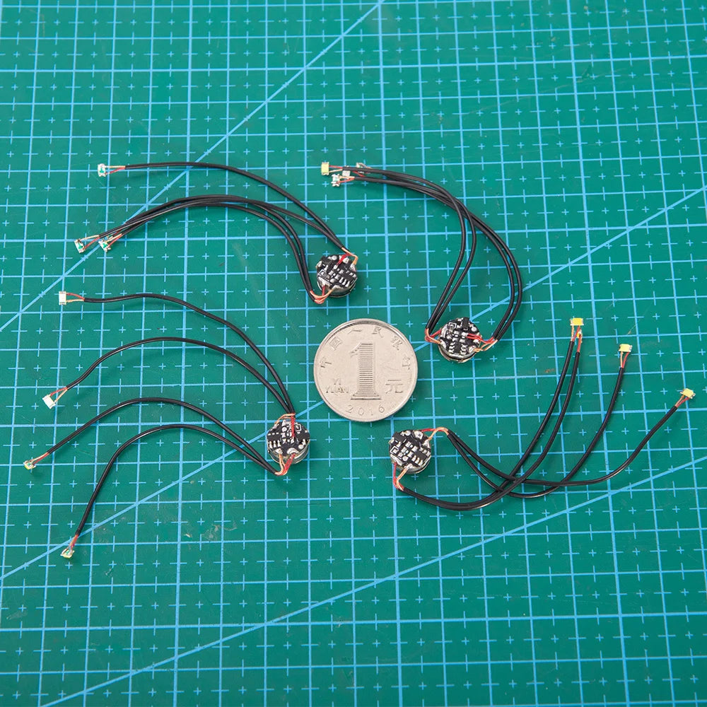 Magnetic Control Led Lamp 1Hanging 4 Mini Light for Cars/Robots/DIY Model Making with Battery