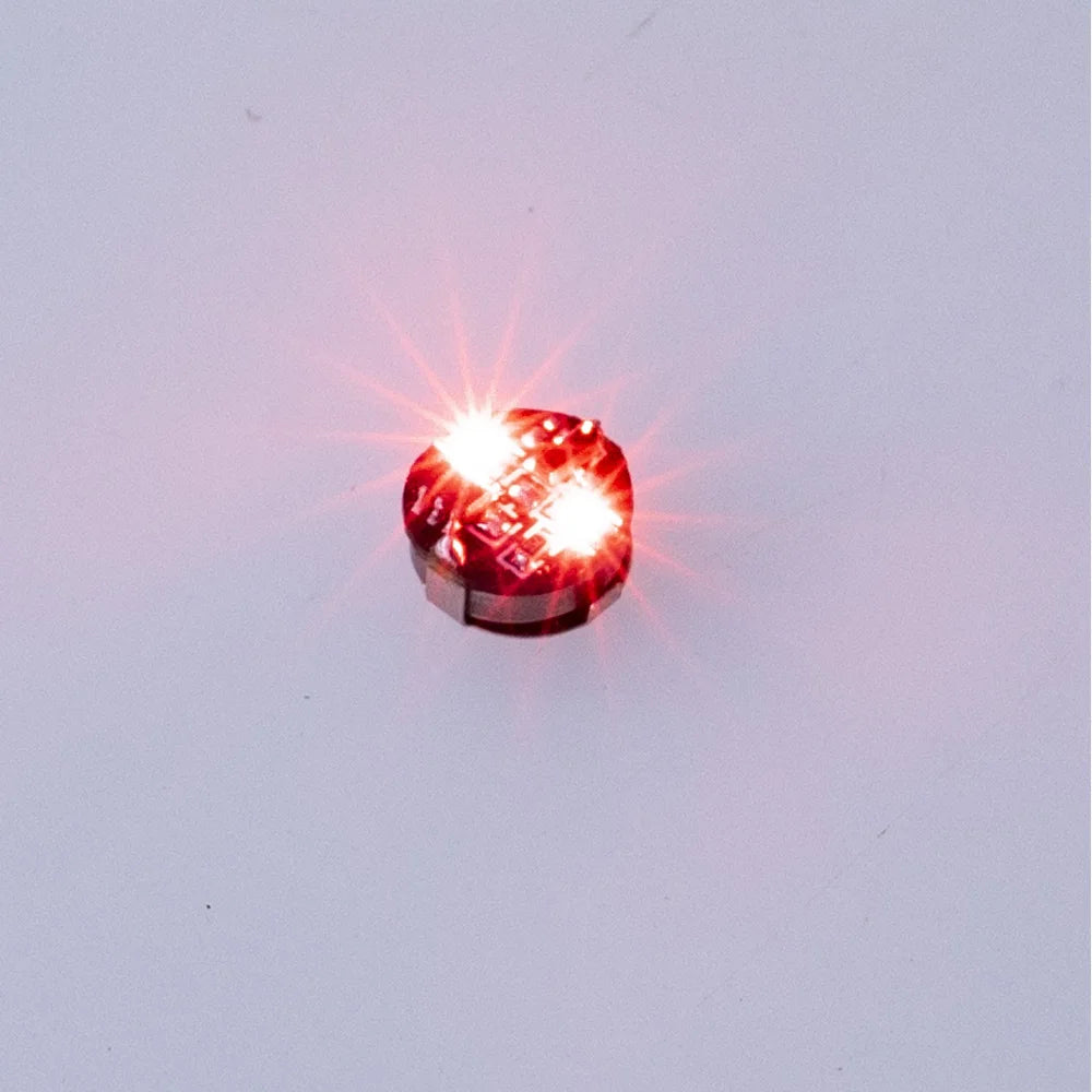 5pcs Magnetic Controlled LED Dual Light Led Double Lamp Toys DIY Model Making with CR927 Battery