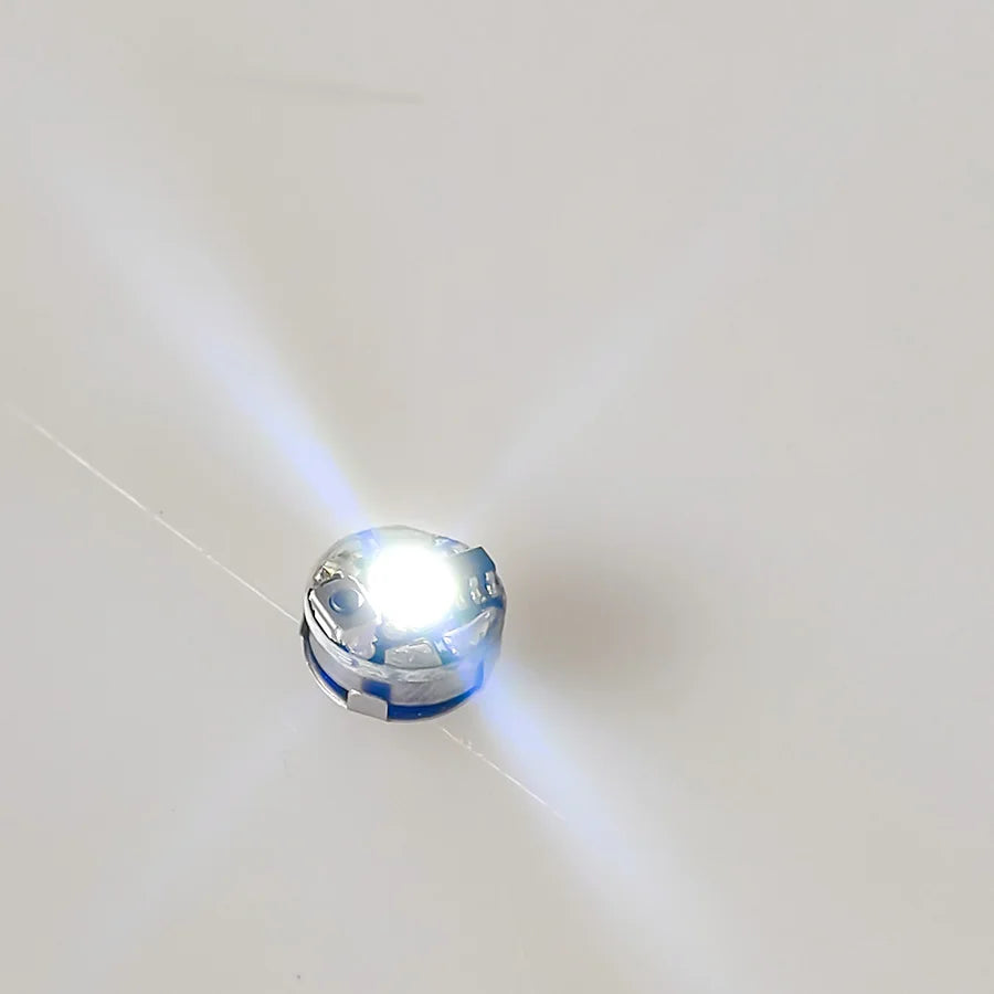 New Arrivals Touch Style Miniature Led Lamp Model Wireless Light Toys for DIY Model Making for Robots/Cars with Battery 1pc