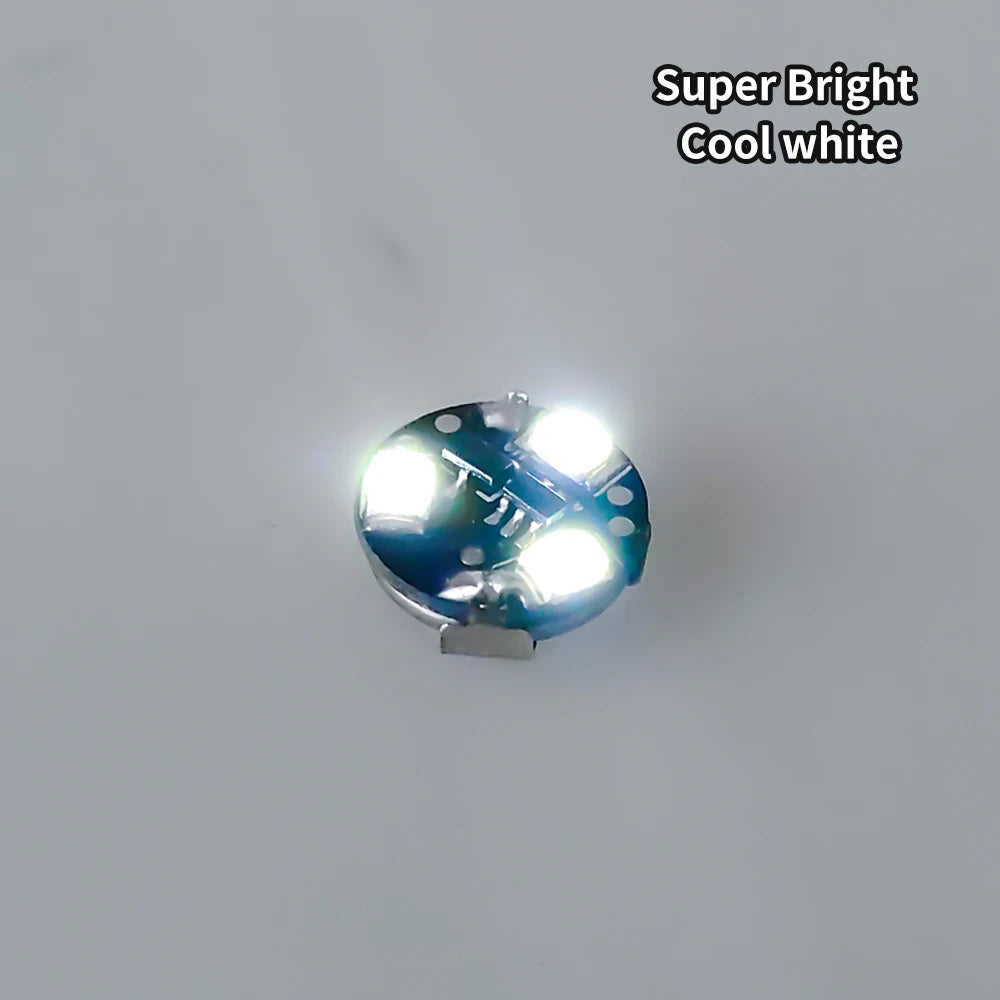 5pcs DIY Model Making 3-LED Magnetic Controlled Light Plus 1pc Free Magnet Switch Model with Added Lights Suitable for Robots