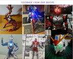 3pcs LED Magnetron Switch Lighting Chip Animation Hand To Do Plus Light Model Toys Wireless LAMP