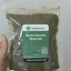 20G/30G 5MM Static Grass Turf Nylon Flock Powder For Railway Artificial Terrain Lawn Wargame Military Landscape Scenery Diorama