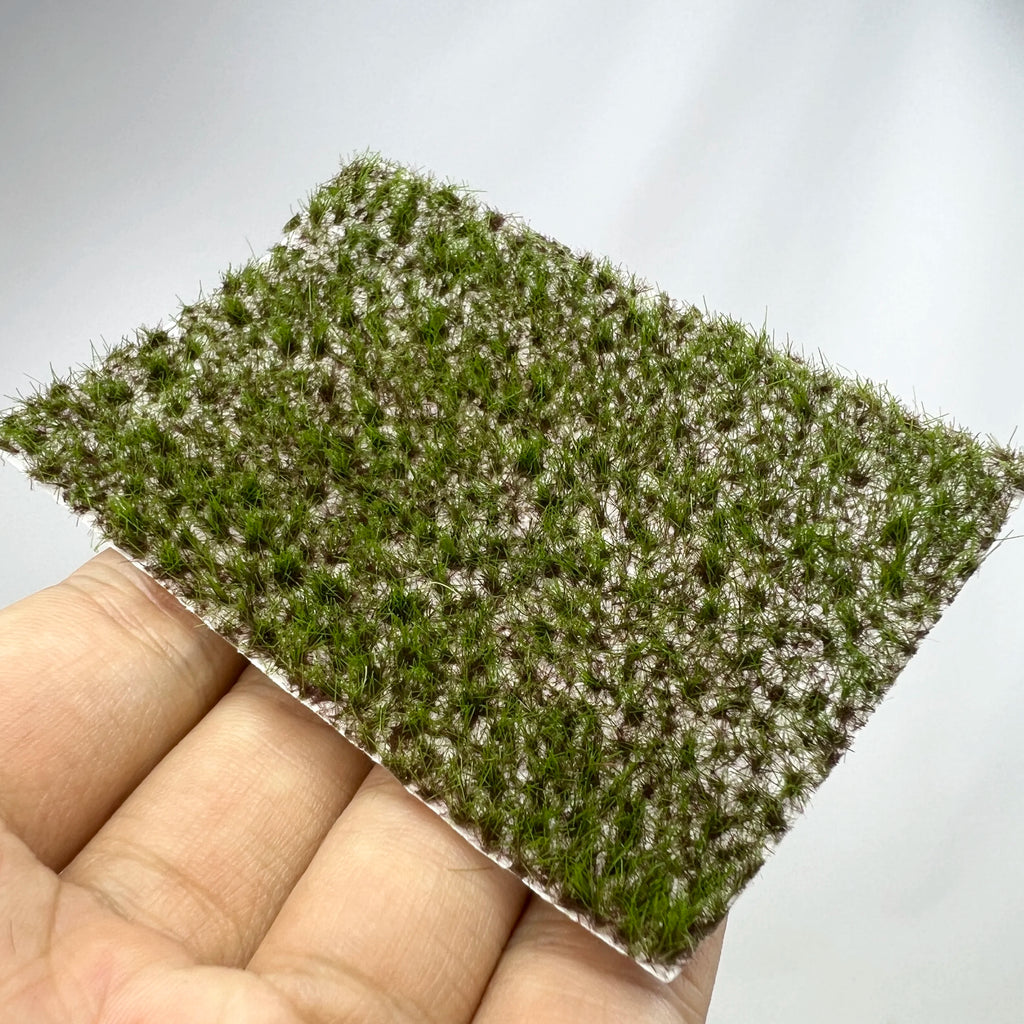 5MM 8MM 10MM HAND-TEAR Static Grass Model Grass Tufts Railway Artificial Miniature Terrain Kit for DIY Model Railway DIORAMA
