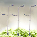 2pcs 3V Miniature LED Lamp Model 1:200-1:75 Street Light for Railway Train Layout/Diy Architecture Building Landscape/Diorama