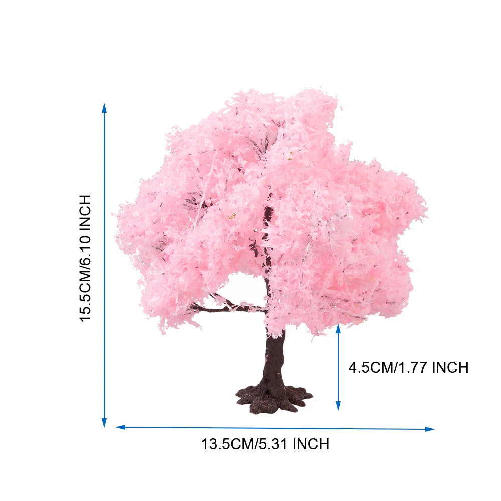 Miniature Wire Trees 9.5cm-28.5cm Simulation Plants for DIY Model Making/Railway Train/Architecture Building Layout/Diorama 1pc