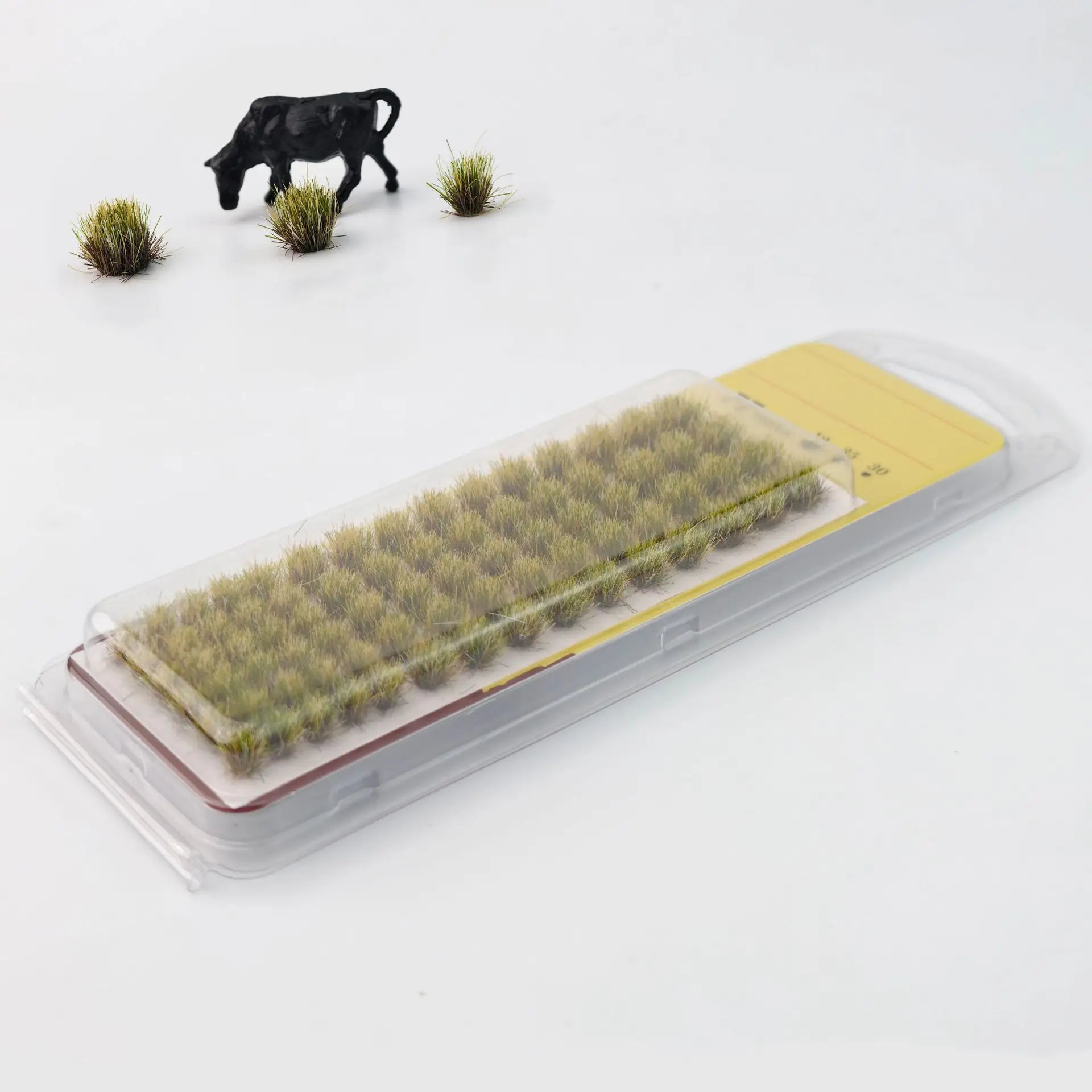 Static Grass Tufts 3 Sizes Mixed, for Model Scenery Train Landscape Railway Diorama Wargaming & Architectural Models Resin Terr