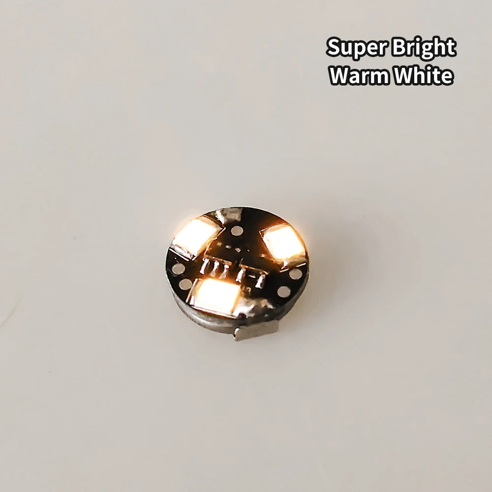 5pcs DIY Model Making 3-LED Magnetic Controlled Light Plus 1pc Free Magnet Switch Model with Added Lights Suitable for Robots