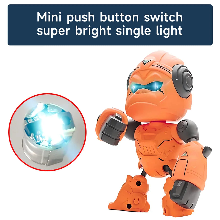 3pcs New Arrivals Mini Led Lamp Touch Style Model Light Toys for DIY Model Making for Robots/Cars with Batteries
