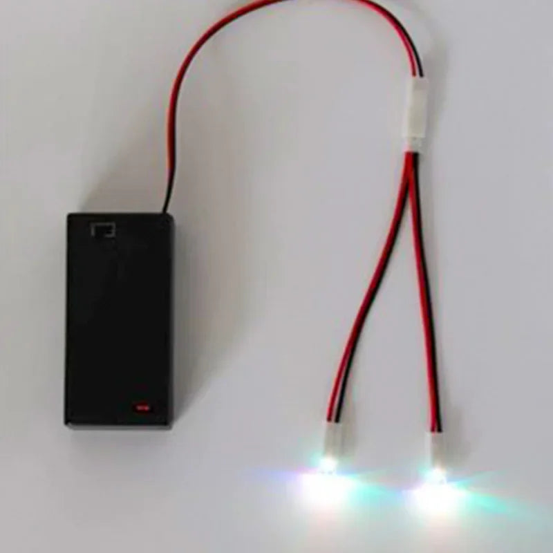 Diy Model Making 3V Miniature Lamp Led Beads 2/4/6 Heads Small Night Light/bulb Toys for Dollhouse Scene Layout/diorama 1Set