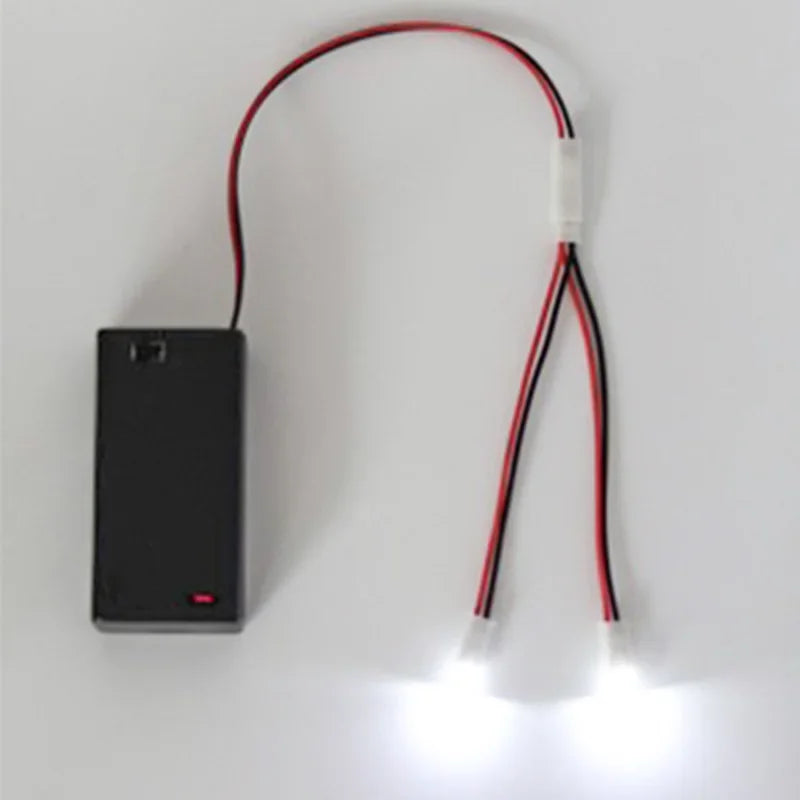 Diy Model Making 3V Miniature Lamp Led Beads 2/4/6 Heads Small Night Light/bulb Toys for Dollhouse Scene Layout/diorama 1Set